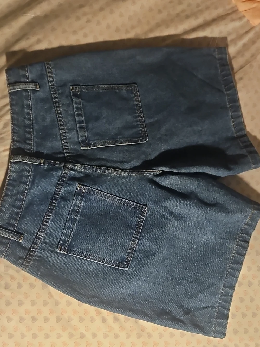 Men's Classic Blue Denim Jean Shorts